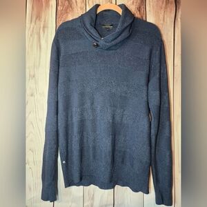 Geoffrey Beene Midnight Blue Mens Sweater Size Large